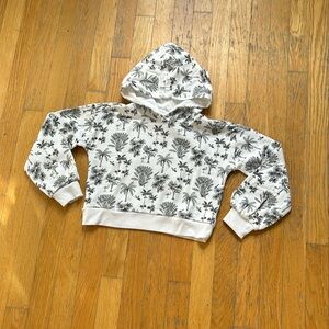 Tropical Print Hoodie